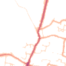 Daytime road noise heatmap for CB24 5UN