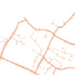 Daytime road noise heatmap for CB24 5WH