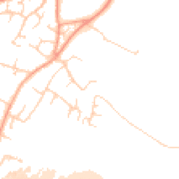 Daytime road noise heatmap for CB24 6AD