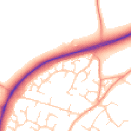 Daytime road noise heatmap for CB24 6DX