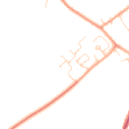 Daytime road noise heatmap for CB24 8AT