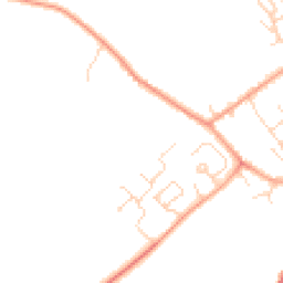 Daytime road noise heatmap for CB24 8BG