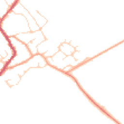 Daytime road noise heatmap for CB24 8BN