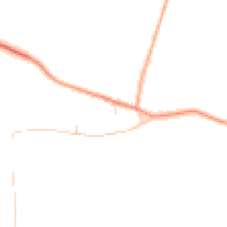 Daytime road noise heatmap for CB24 8PR