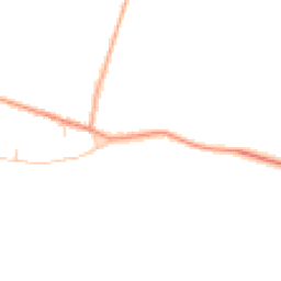 Daytime road noise heatmap for CB24 8QA