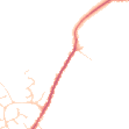 Daytime road noise heatmap for CB24 8SA