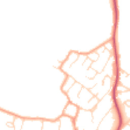 Daytime road noise heatmap for CB24 9ES