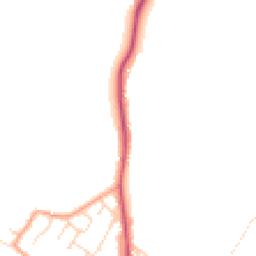 Daytime road noise heatmap for CB24 9ET