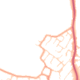 Daytime road noise heatmap for CB24 9EU