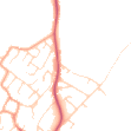 Daytime road noise heatmap for CB24 9HH