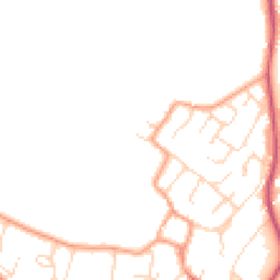 Daytime road noise heatmap for CB24 9HU