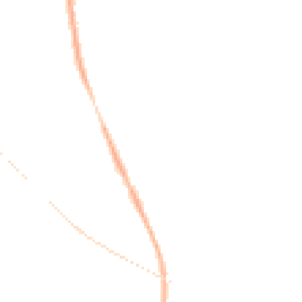 Night-time road noise heatmap for CB24 9LU