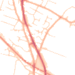 Daytime road noise heatmap for CB24 9LZ