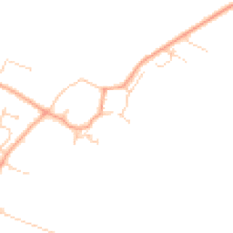 Daytime road noise heatmap for CB24 9ND