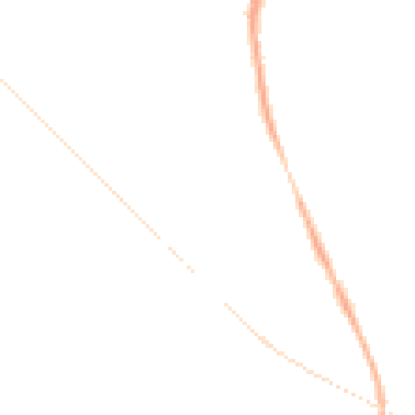 Night-time road noise heatmap for CB24 9YY