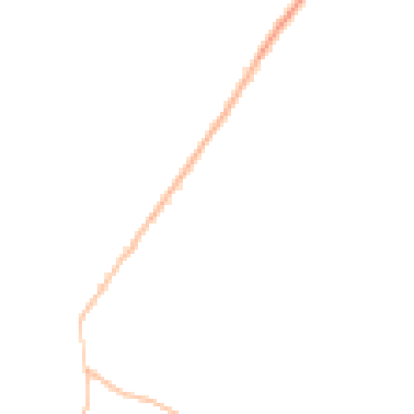Night-time road noise heatmap for CB25 0AB