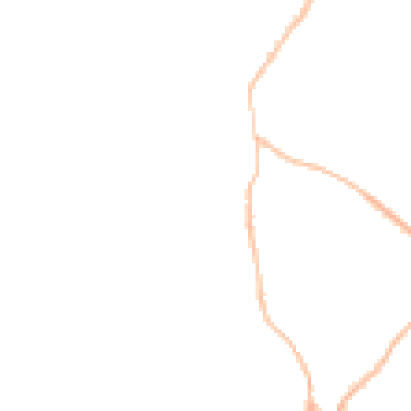Night-time road noise heatmap for CB25 0HE