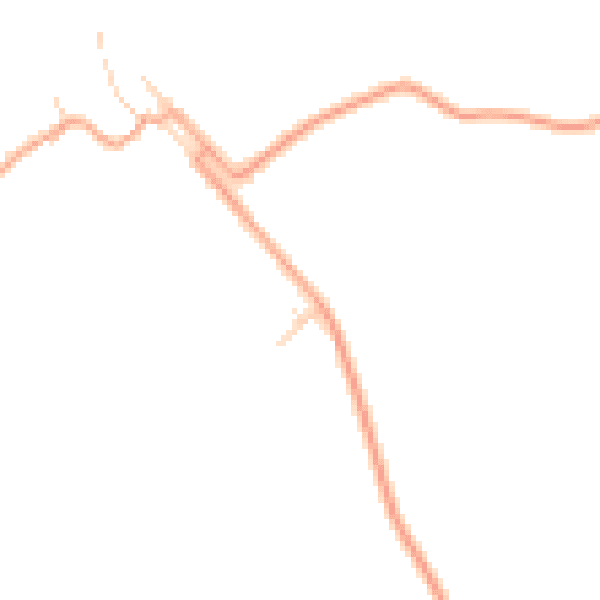 Daytime road noise heatmap for CB25 0HZ