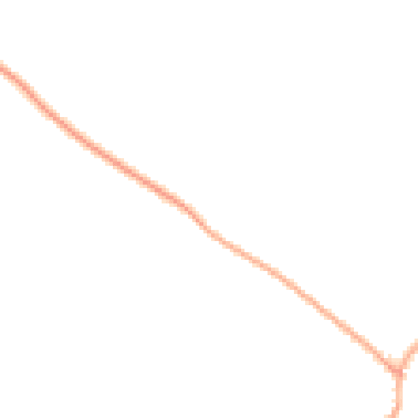 Daytime road noise heatmap for CB25 0LG