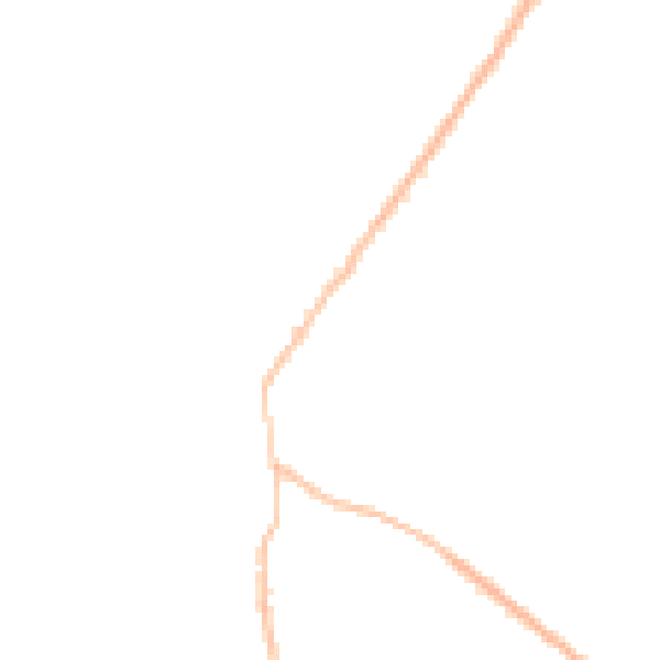 Night-time road noise heatmap for CB25 0LW