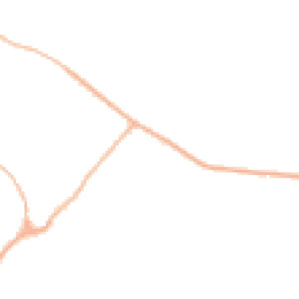 Night-time road noise heatmap for CB25 0RG