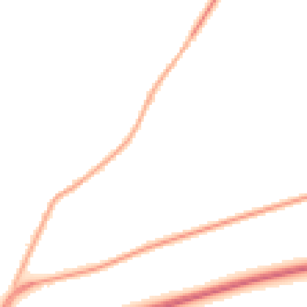 Night-time road noise heatmap for CB25 9AA