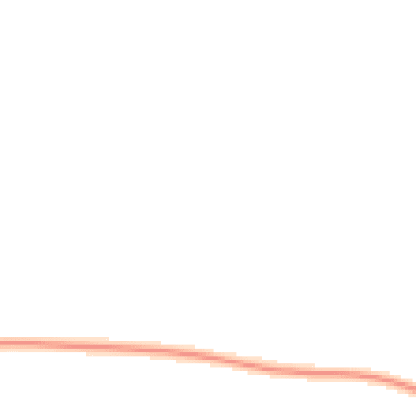 Night-time road noise heatmap for CB25 9BE