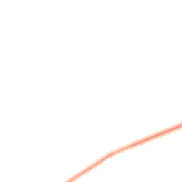 Night-time road noise heatmap for CB25 9ER