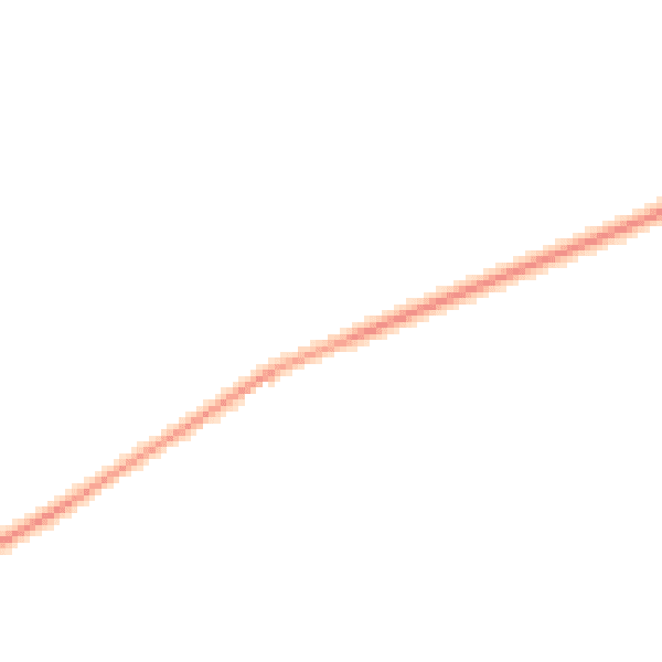 Night-time road noise heatmap for CB25 9EZ