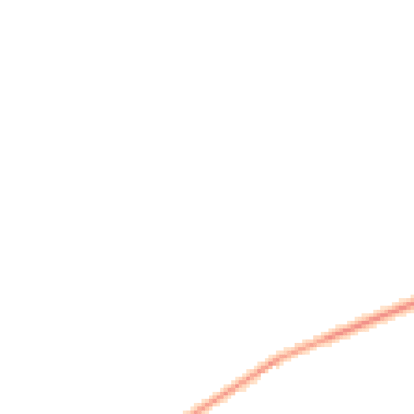 Night-time road noise heatmap for CB25 9FW