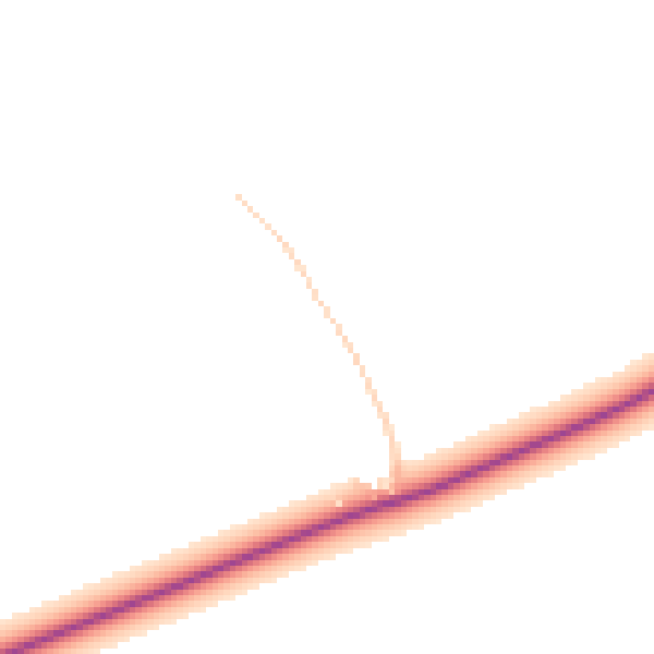 Daytime road noise heatmap for CB25 9HA