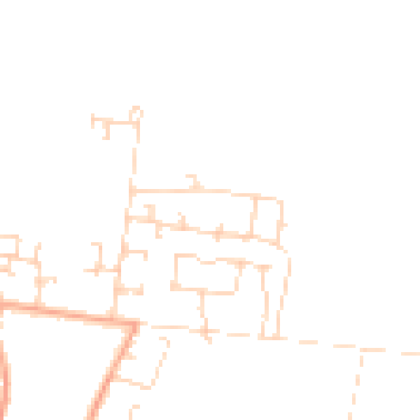 Daytime road noise heatmap for CB25 9LJ