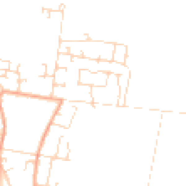 Daytime road noise heatmap for CB25 9RD