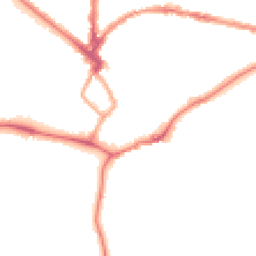 Night-time road noise heatmap for CB3 0AL