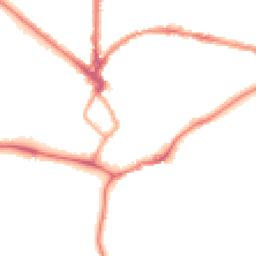 Night-time road noise heatmap for CB3 0BD