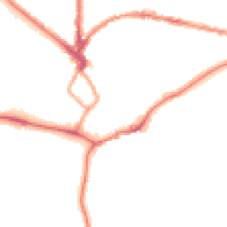 Night-time road noise heatmap for CB3 0BE