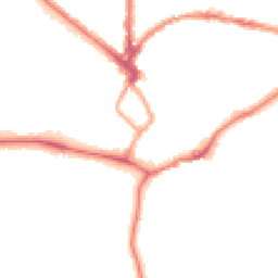 Night-time road noise heatmap for CB3 0BJ