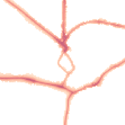 Night-time road noise heatmap for CB3 0BL