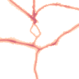 Night-time road noise heatmap for CB3 0BQ
