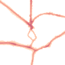 Night-time road noise heatmap for CB3 0BS