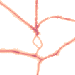 Night-time road noise heatmap for CB3 0BW