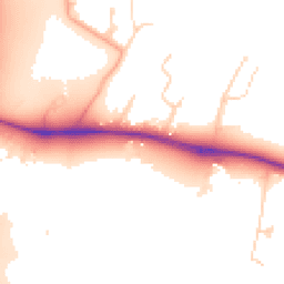 Daytime road noise heatmap for CB3 0EP