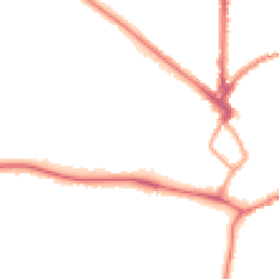 Night-time road noise heatmap for CB3 0FN