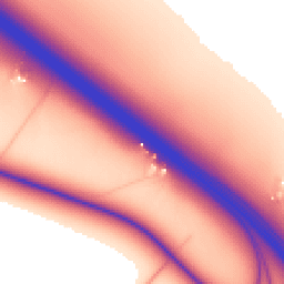 Daytime road noise heatmap for CB3 0JJ