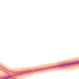 Night-time road noise heatmap for CB3 0PF