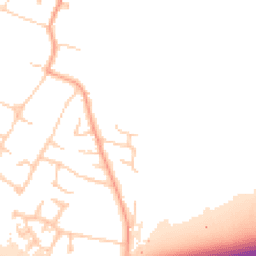Daytime road noise heatmap for CB3 0PW