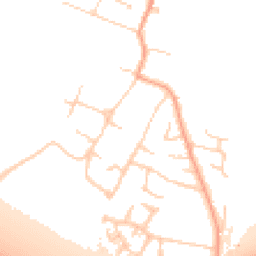 Daytime road noise heatmap for CB3 0PX