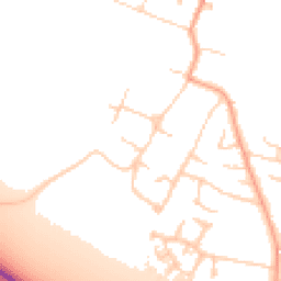 Daytime road noise heatmap for CB3 0QA