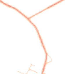 Daytime road noise heatmap for CB3 0QH