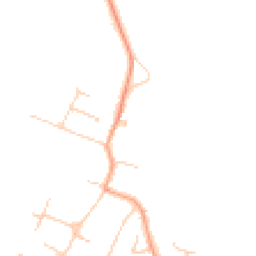 Daytime road noise heatmap for CB3 0XA